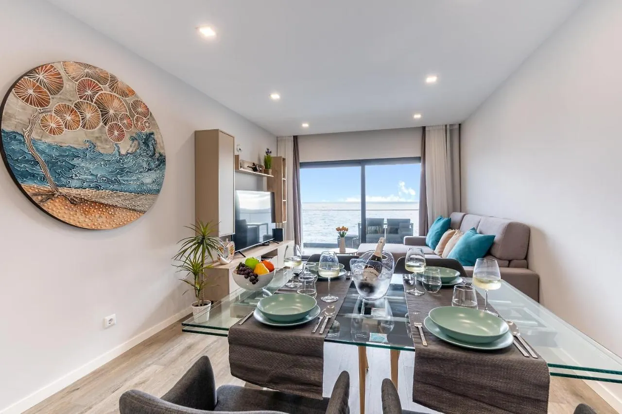 公寓 圣克鲁斯Sea View Balcony By Madeira Sun Travel公寓